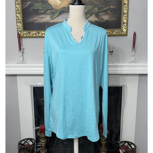 Coolrun Women's V-neck Teal Size XXL